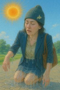暑中見舞い申し上げたい今日この頃皆様いかがお過ごし？