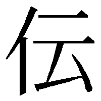 漢字の伝