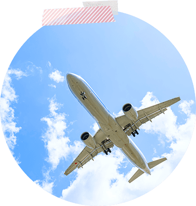 主要都市から飛行機で仙台へ