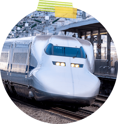 東京から新幹線でアリス仙台へ