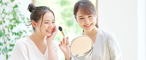チャットに合うメイク・服装選びはお任せ