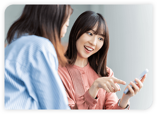 専用のコミュニティサイトで助け合える