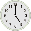 17：00