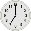 19：00