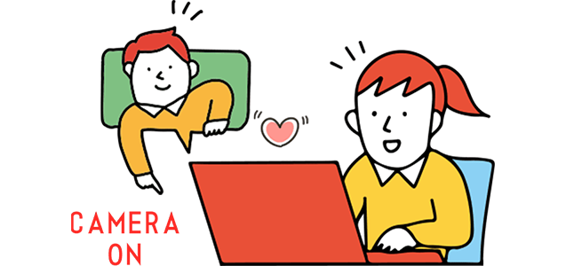 双方向カメラチャット