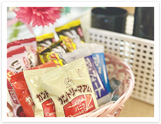 お菓子やジュース