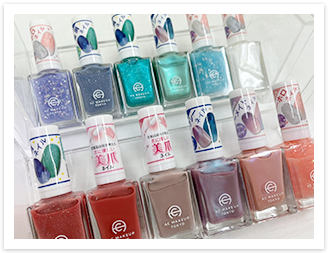 ネイルも豊富
