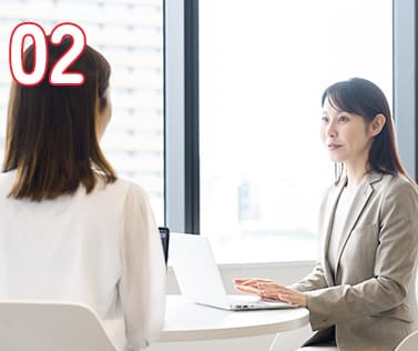 女性スタッフ常駐