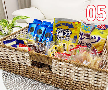 お菓子&ドリンク