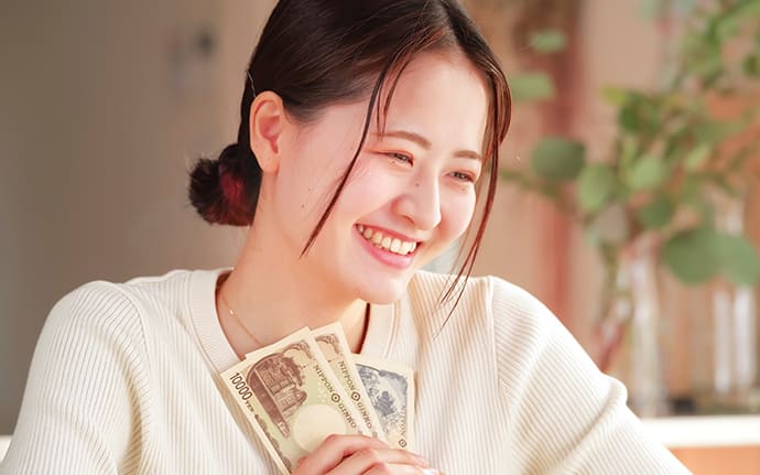 頑張った分は全額日払いでその日のうちに♪