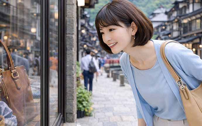 駅前のパルコやテルミナでゆったりお買い物