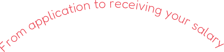 From application to receiving your salary