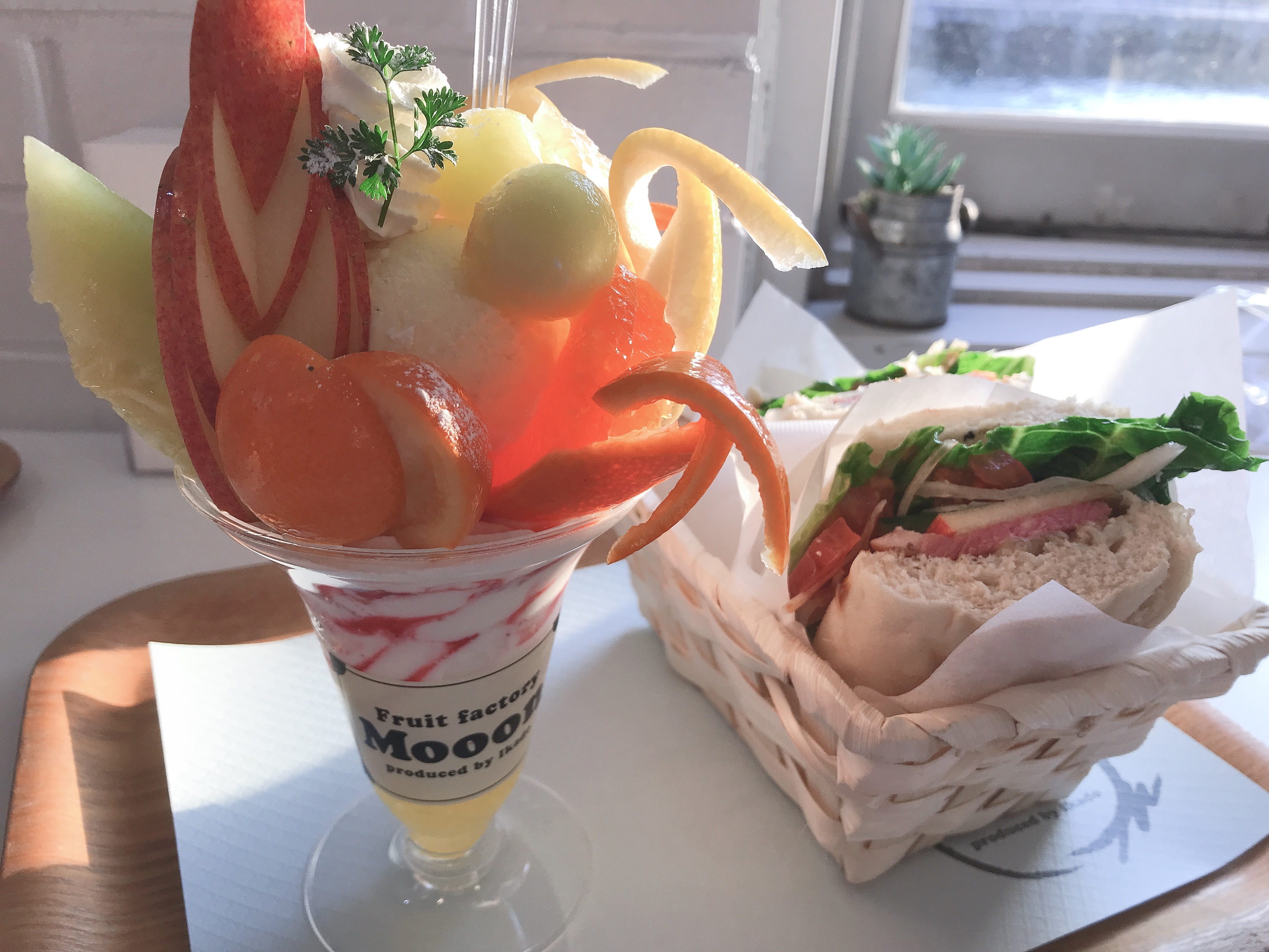 パルフェとパニーニ