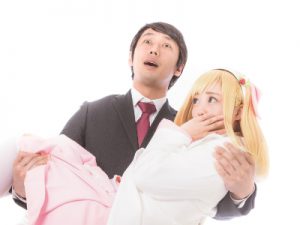 普段の面接の様子…ではありません