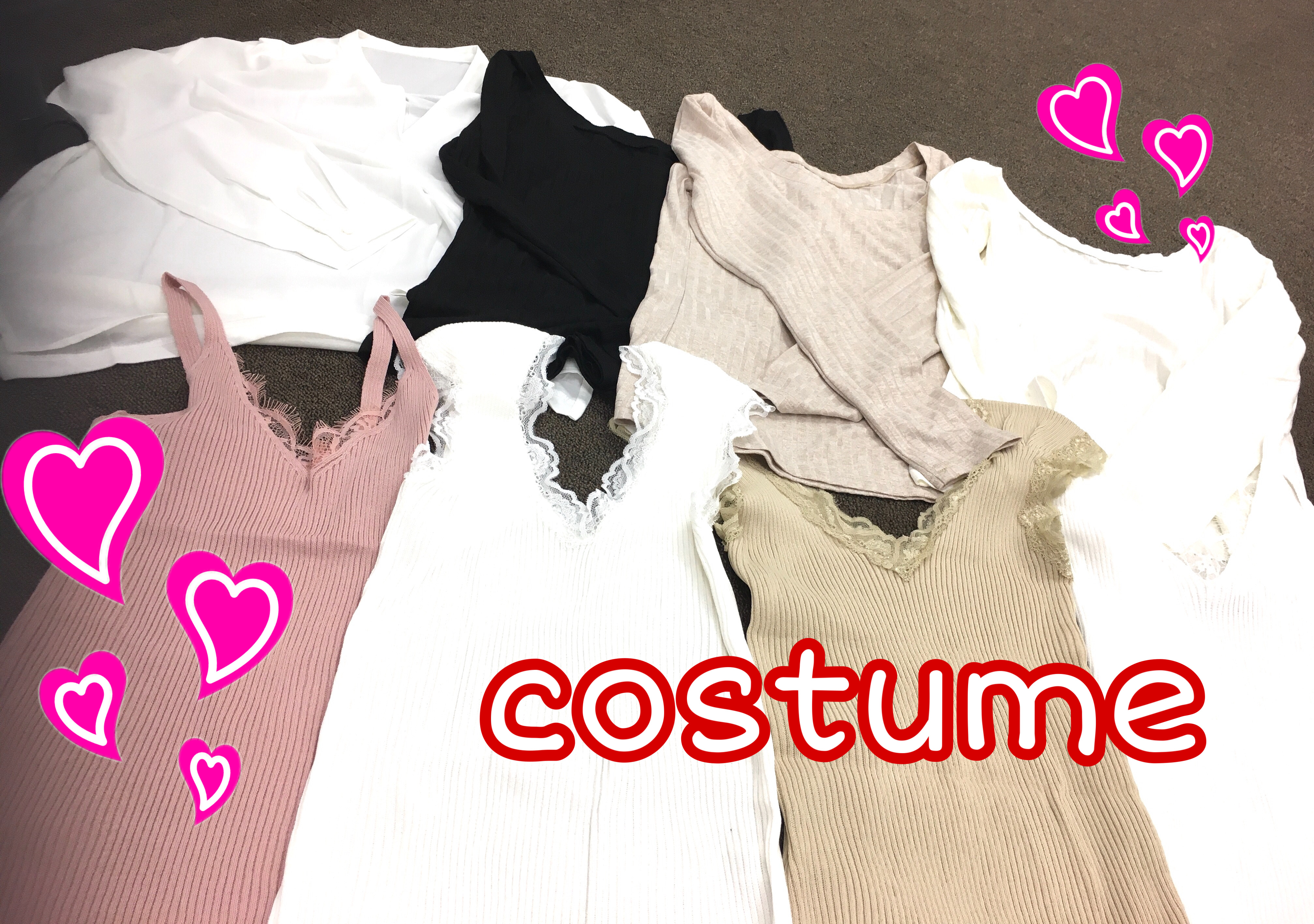 衣装入荷致しました！