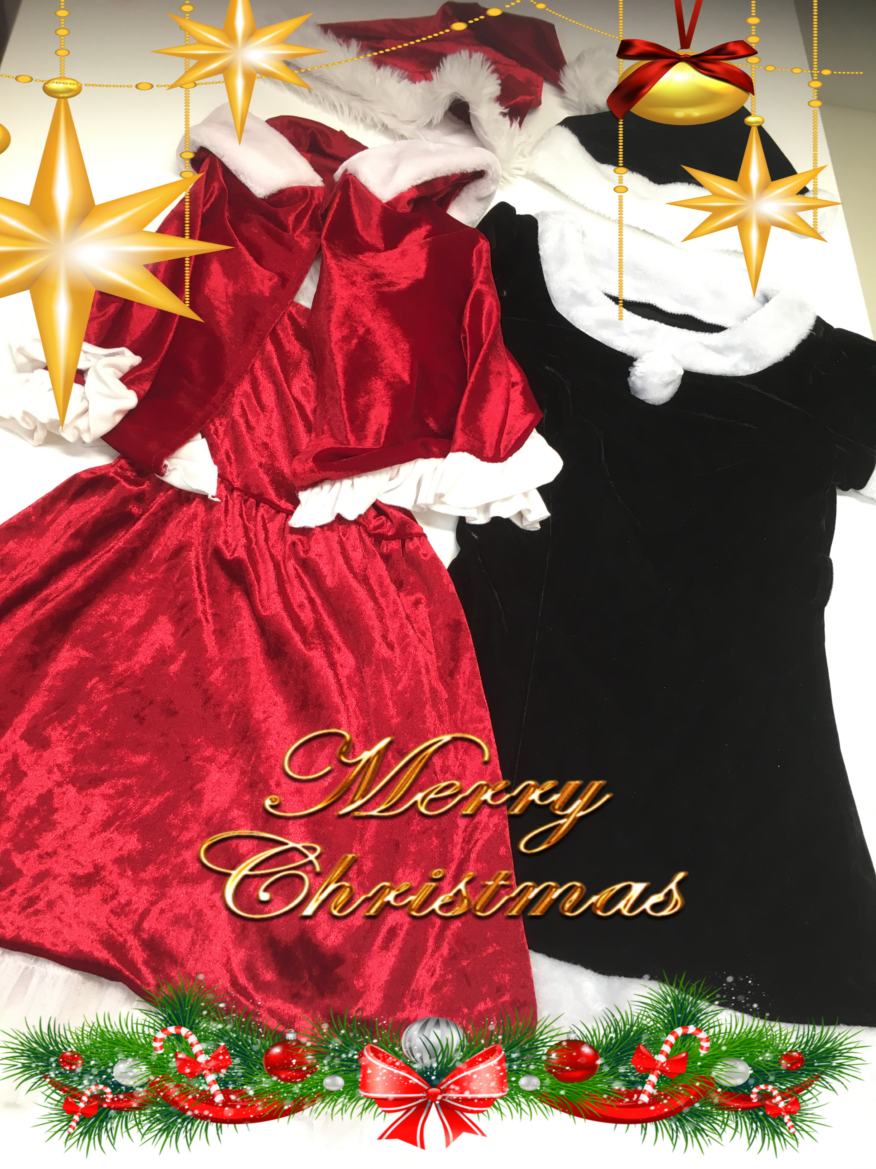 Xmasコスでルンルン🎼.•*¨*•.•*¨*•.¸¸🎶