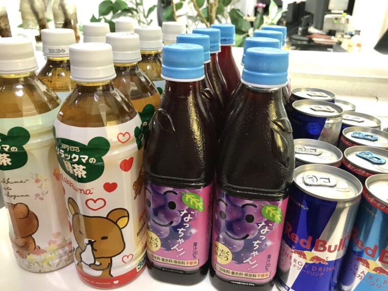 おやつ＆飲み物あります☕