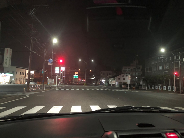 真夜中のドライブ