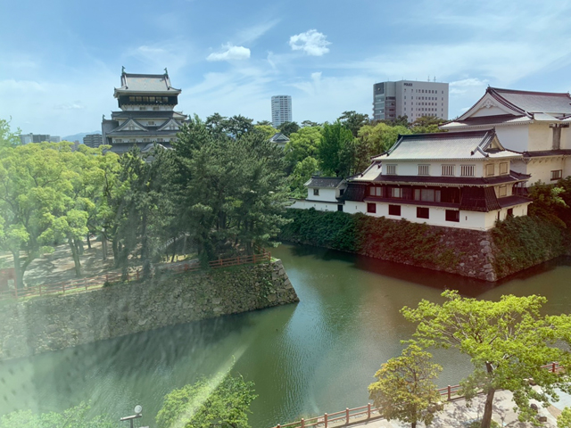 小倉城綺麗でした。