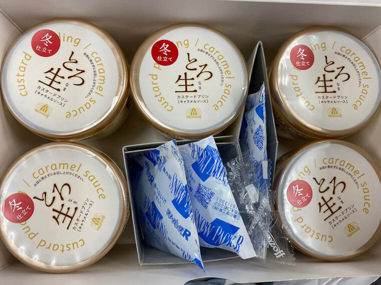 出勤モデルさん全員へプリンのプレゼント♪