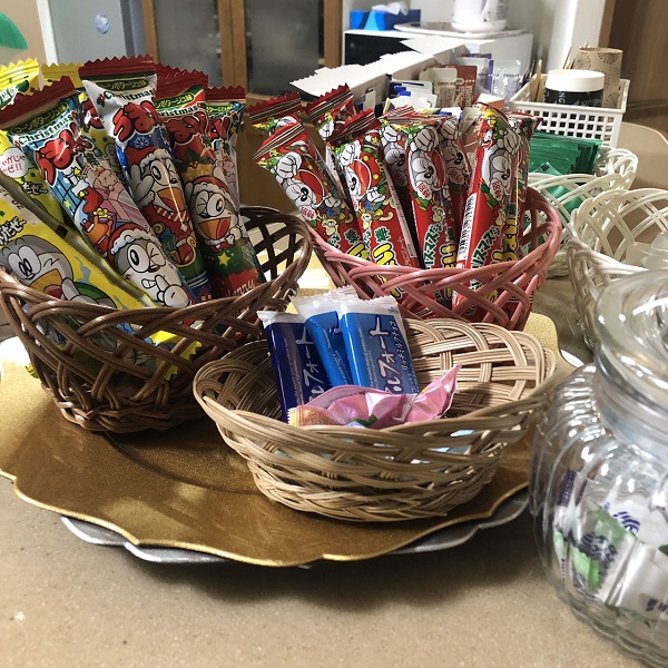 小腹がすくときは☆