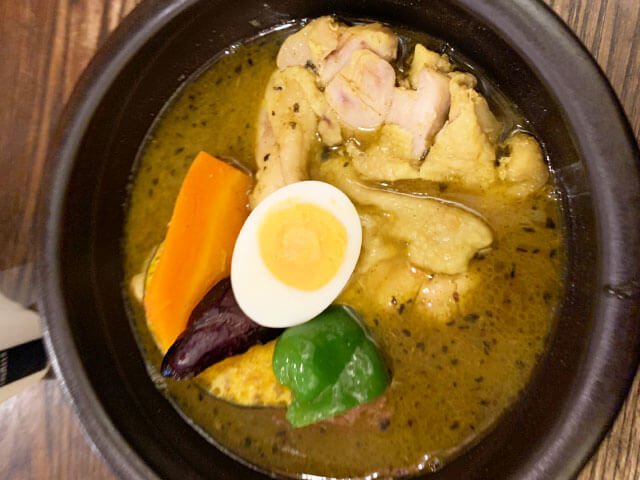 スープカレーとチャット