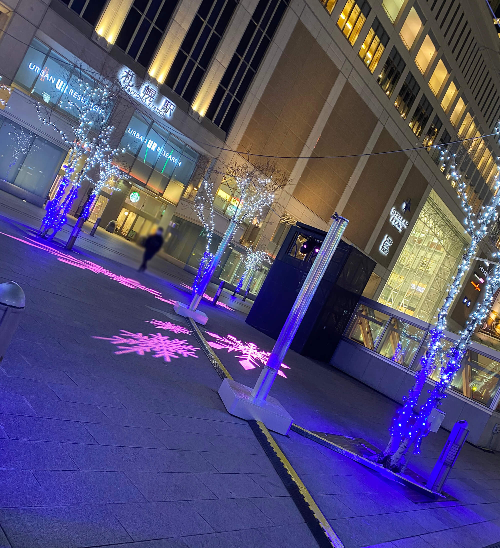 【札幌駅前店】札駅のイルミネーション