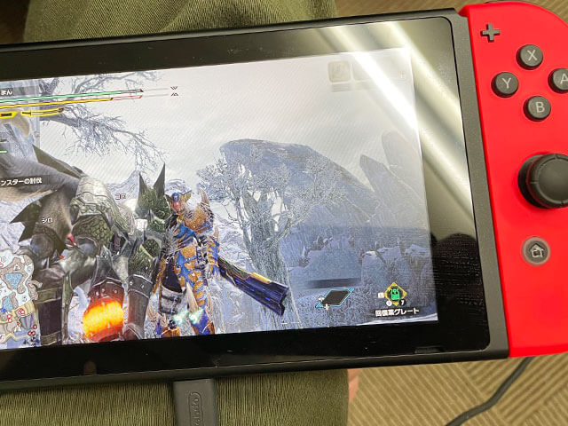 モンハンとチャット