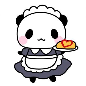 メイド服でお客さんをメロメロ