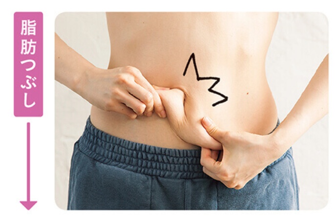 部分やせに効く！「脂肪ほぐし」で代謝アップ！