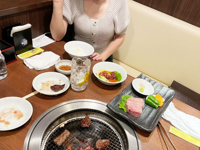 モデルさんとディナー④