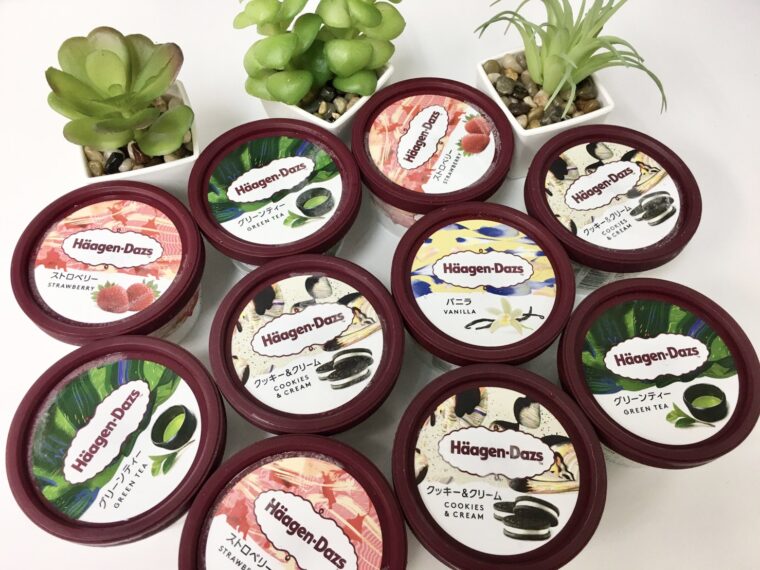 アイスの差し入れです。