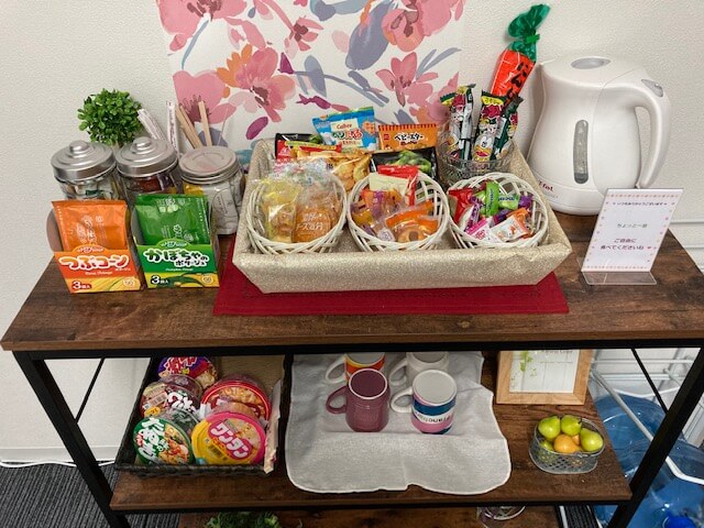 お好きなタイミングで休憩できます^^