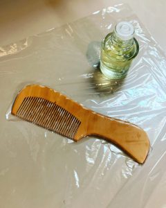 オイル櫛はじめます！