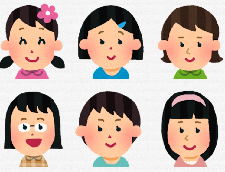 自分のキャラに合わせて♪