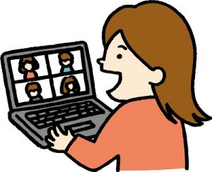 画面越しなので安全！