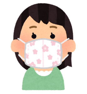 可愛いマスクで個性を♡