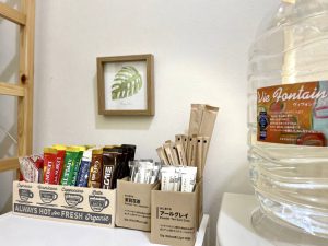 チャット中は温かい飲み物で★