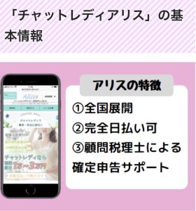 チャットレディアリスのお部屋は完全個室♪