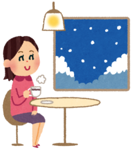 雨の日も雪の日も☔