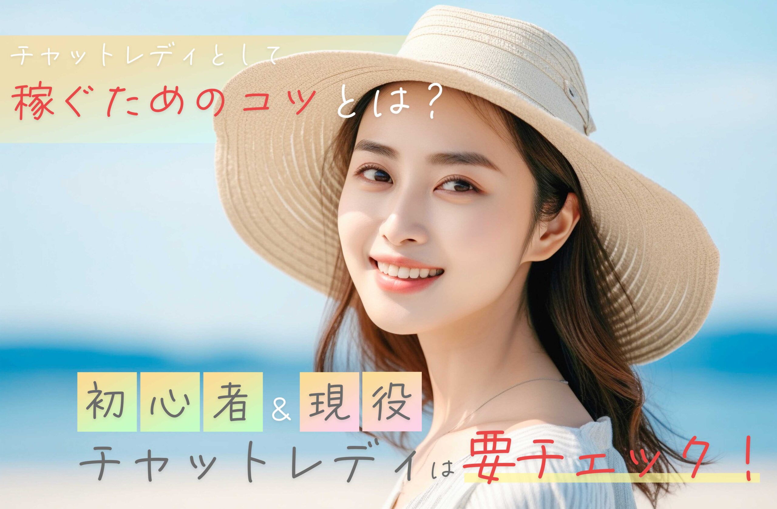 チャットレディとして稼ぐためのコツとは?初心者&現役チャットレディは要チェック!