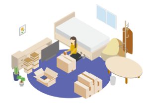 新しい年に新しいお家へお引越し！？