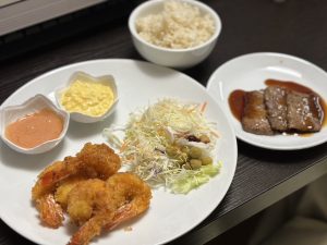 海老フライここに極まる✨