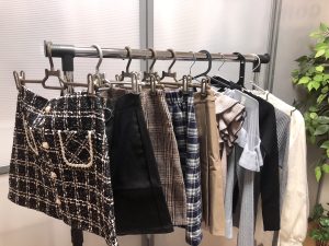 かわいい衣装で👚