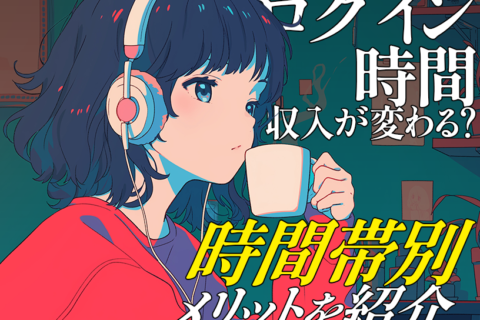 チャットレディのログイン時間で収入が変わる？時間帯別メリットを紹介