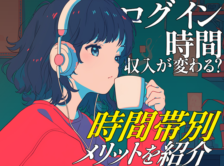 チャットレディのログイン時間で収入が変わる？時間帯別メリットを紹介