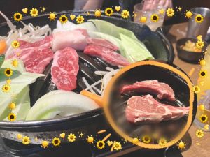 初ジンギスカン🍖