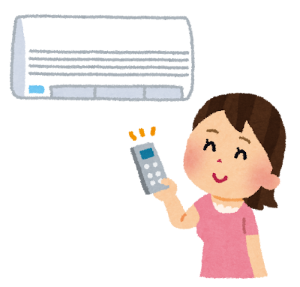 涼しいお部屋でお仕事🎐