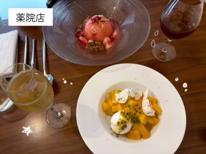 ご褒美カフェ💛🍰🍑🍊✨