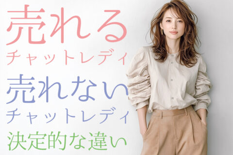 売れるチャットレディと売れないチャットレディの決定的な違い